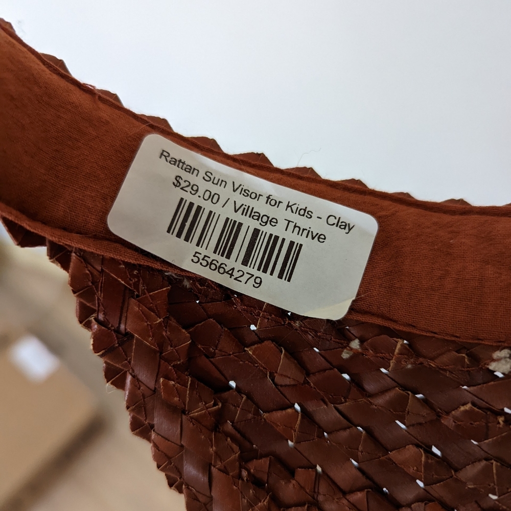 Euc Village Thrive Rattan visor - Picture 2 of 3